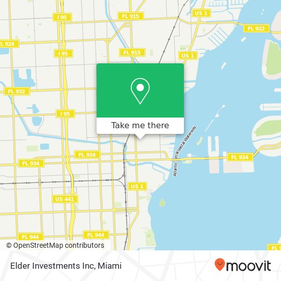 Elder Investments Inc map