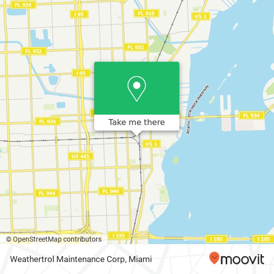 Mapa de Weathertrol Maintenance Corp