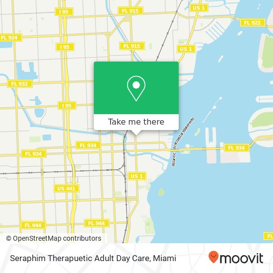 Seraphim Therapuetic Adult Day Care map