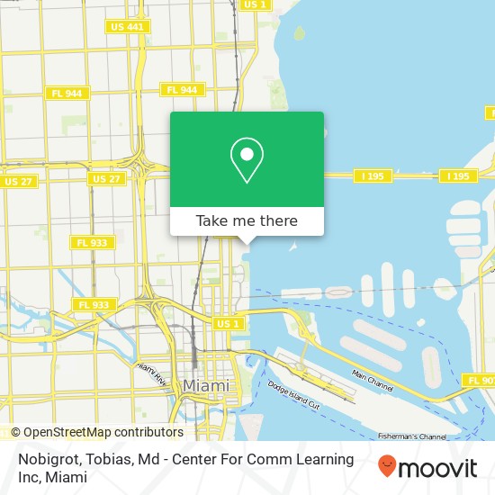 Nobigrot, Tobias, Md - Center For Comm Learning Inc map