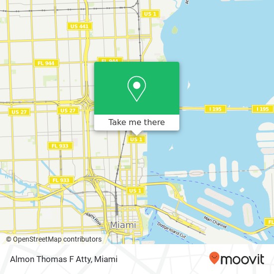 Almon Thomas F Atty map