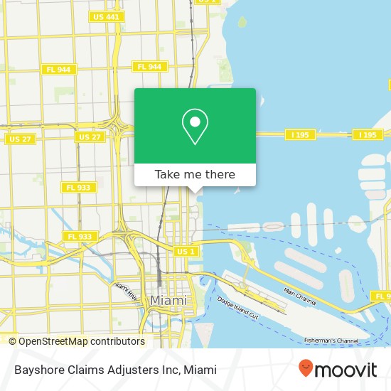 Bayshore Claims Adjusters Inc map