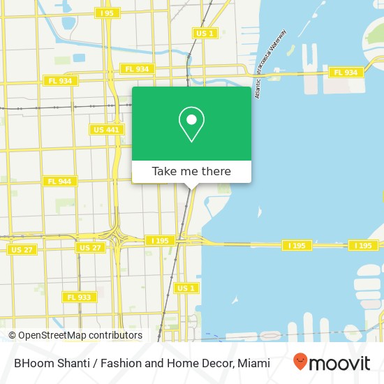 Mapa de BHoom Shanti / Fashion and Home Decor