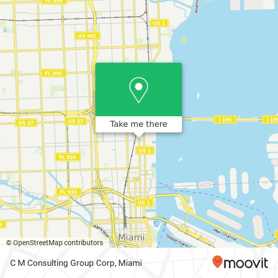 C M Consulting Group Corp map