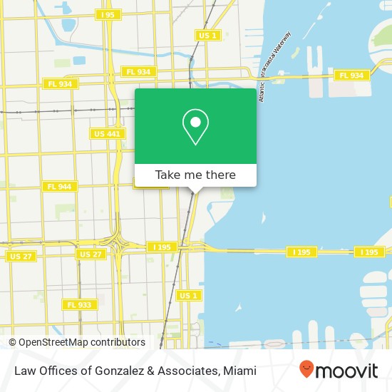 Mapa de Law Offices of Gonzalez & Associates