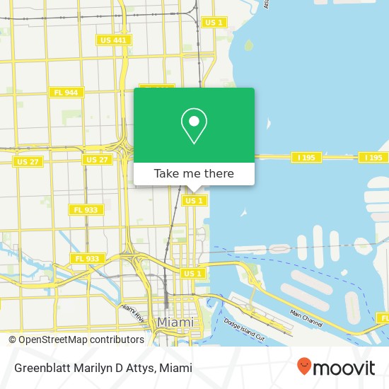 Mapa de Greenblatt Marilyn D Attys