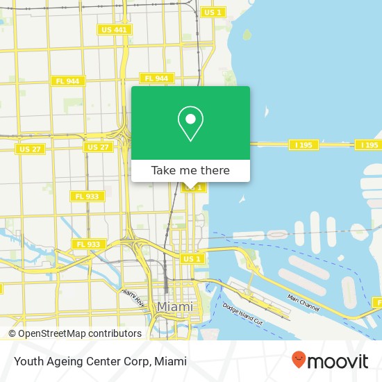 Youth Ageing Center Corp map