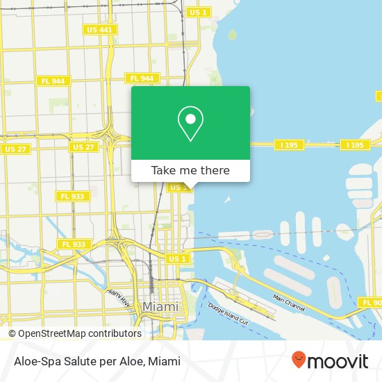 Aloe-Spa Salute per Aloe map