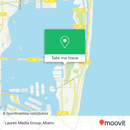 Laureti Media Group map