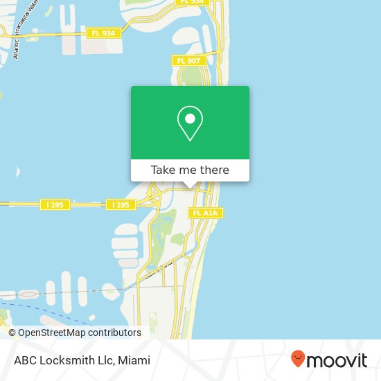 ABC Locksmith Llc map