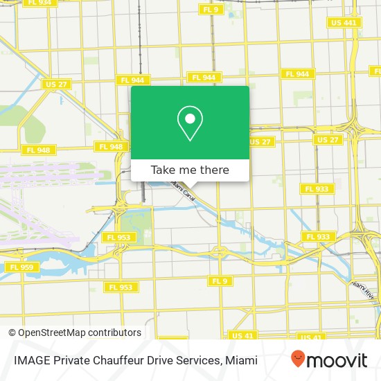 IMAGE Private Chauffeur Drive Services map