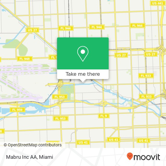 Mabru Inc AA map