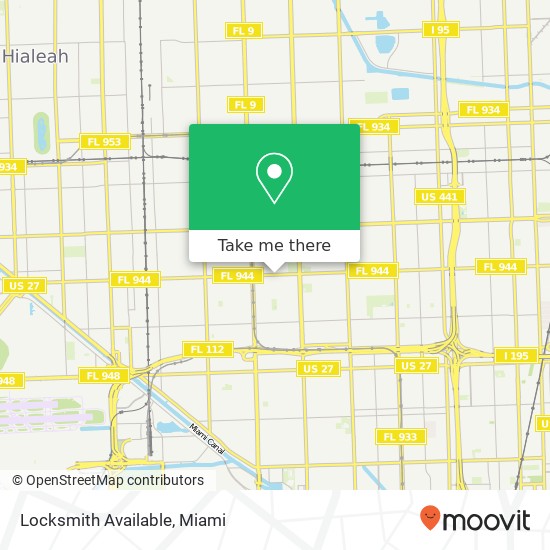 Locksmith Available map