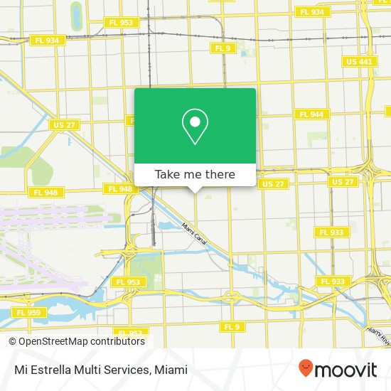 Mi Estrella Multi Services map
