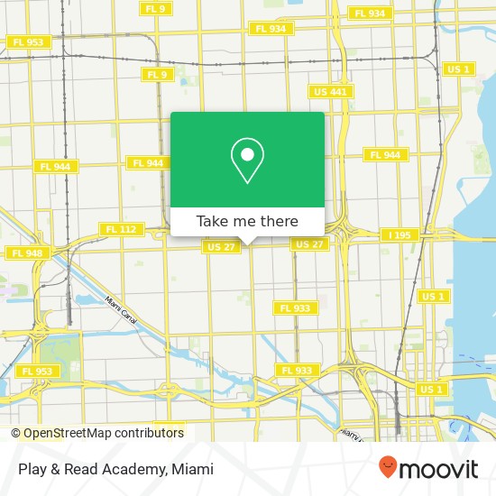 Mapa de Play & Read Academy