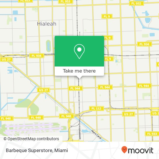 Barbeque Superstore map