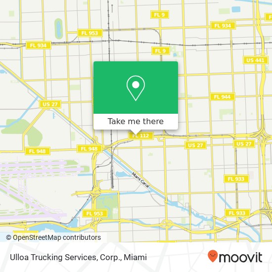 Ulloa Trucking Services, Corp. map