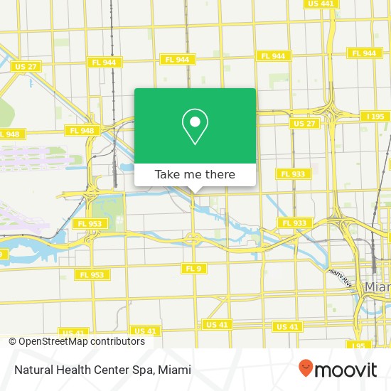 Mapa de Natural Health Center Spa