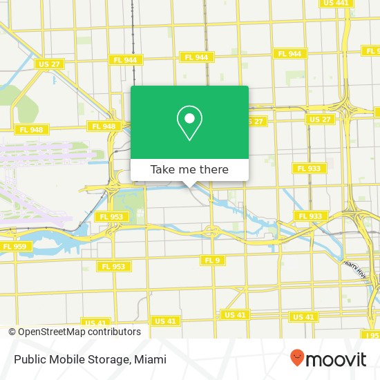 Public Mobile Storage map