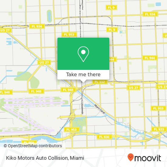 Kiko Motors Auto Collision map
