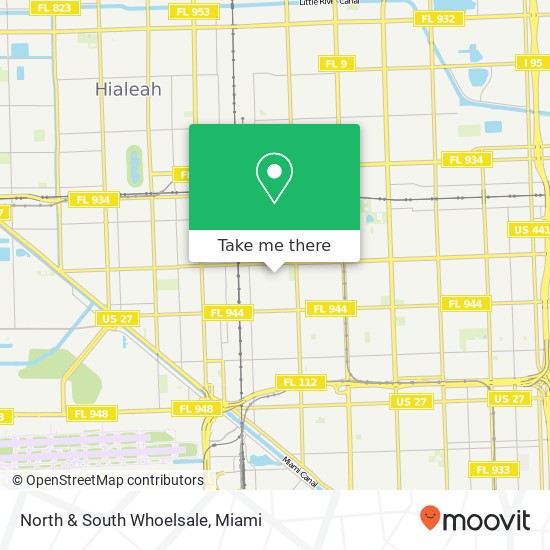 Mapa de North & South Whoelsale