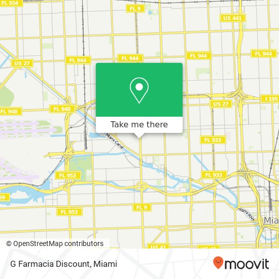 G Farmacia Discount map