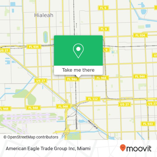 American Eagle Trade Group Inc map