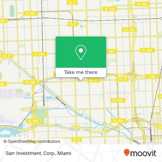 Mapa de Sarr Investment, Corp.