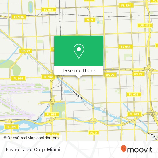 Enviro Labor Corp map