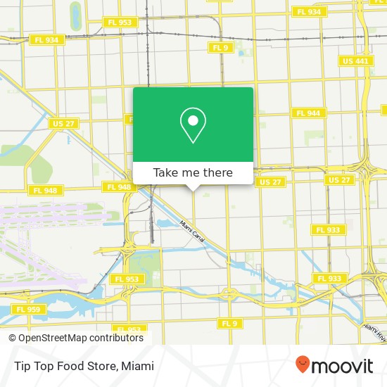 Tip Top Food Store map