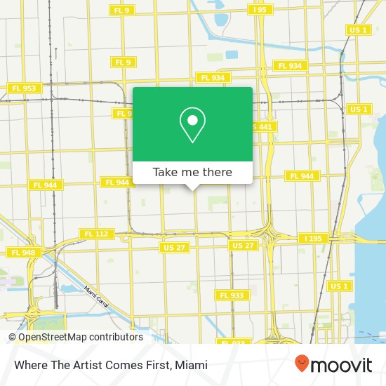 Mapa de Where The Artist Comes First