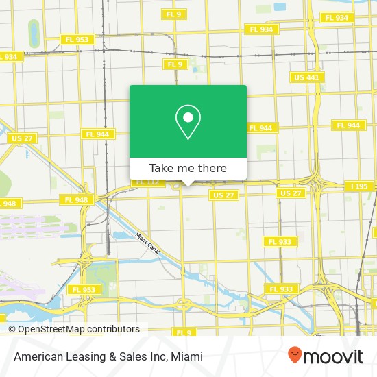 American Leasing & Sales Inc map