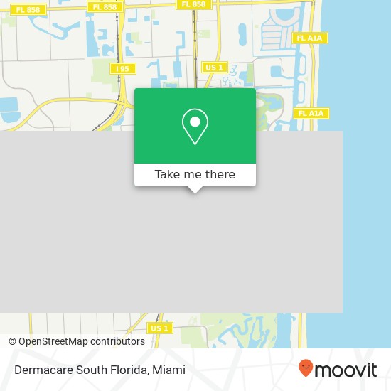 Mapa de Dermacare South Florida