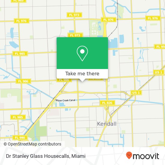 Mapa de Dr Stanley Glass Housecalls