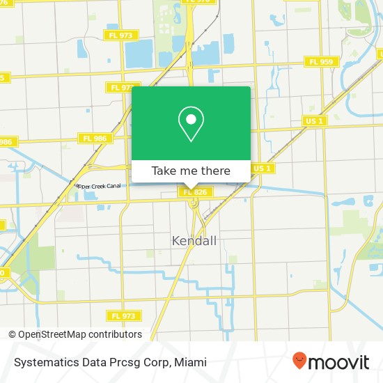 Mapa de Systematics Data Prcsg Corp