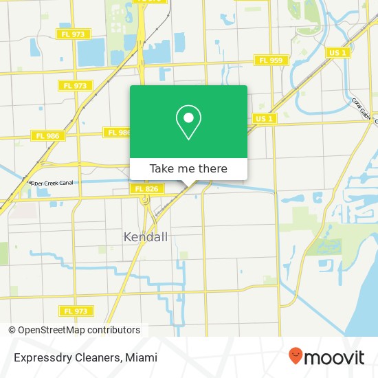 Expressdry Cleaners map