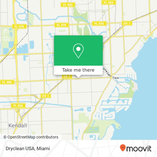 Mapa de Dryclean USA