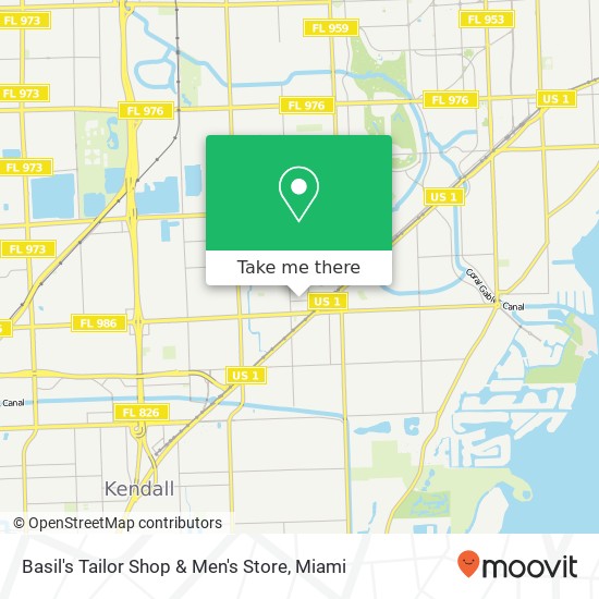Basil's Tailor Shop & Men's Store map