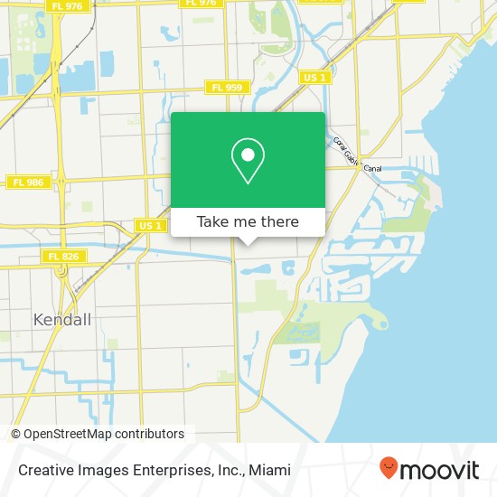 Mapa de Creative Images Enterprises, Inc.