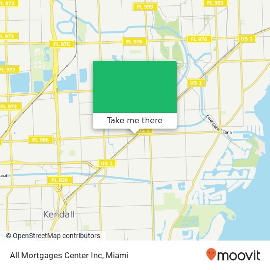 All Mortgages Center Inc map