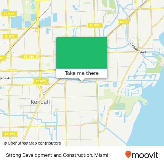 Strong Development and Construction map