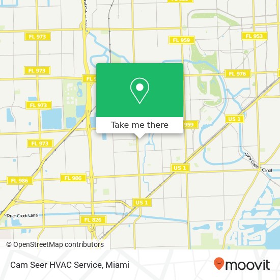 Mapa de Cam Seer HVAC Service