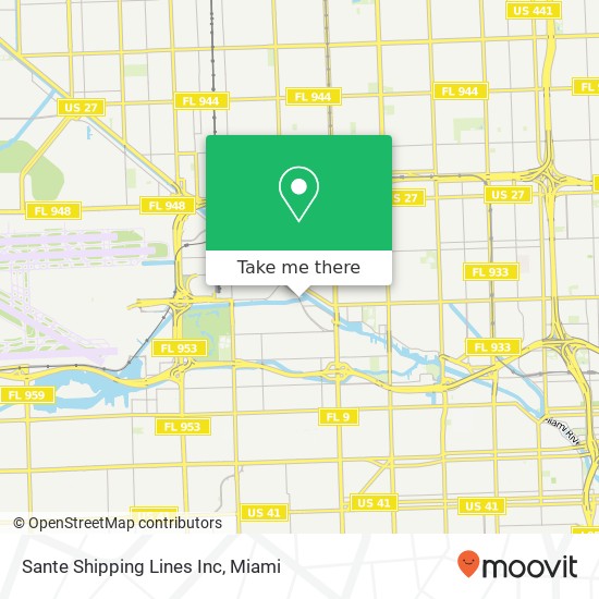 Mapa de Sante Shipping Lines Inc