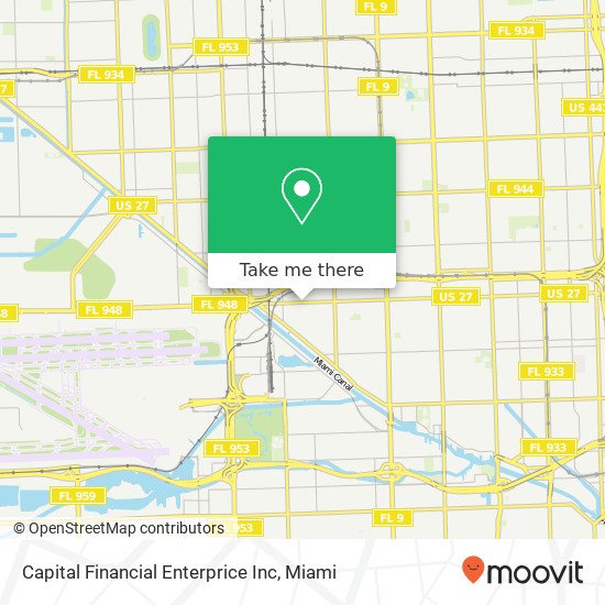 Mapa de Capital Financial Enterprice Inc