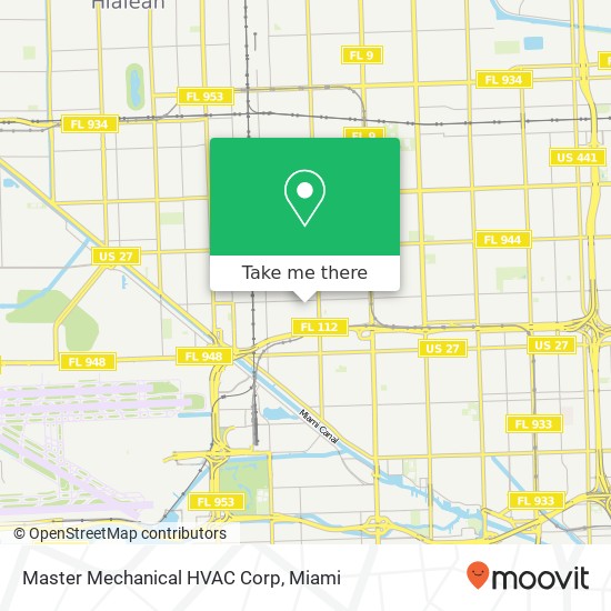 Master Mechanical HVAC Corp map