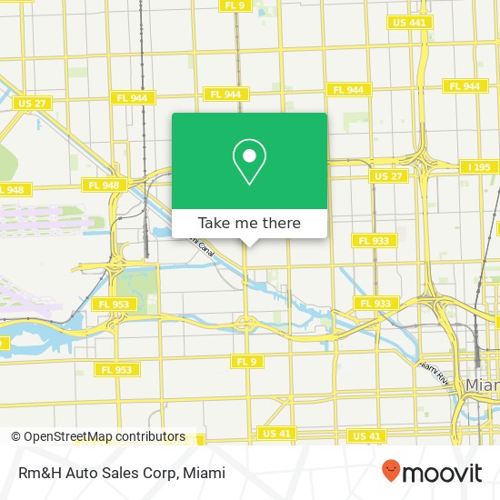 Rm&H Auto Sales Corp map