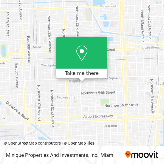 Minique Properties And Investments, Inc. map