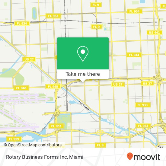 Mapa de Rotary Business Forms Inc