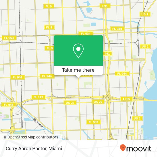 Curry Aaron Pastor map