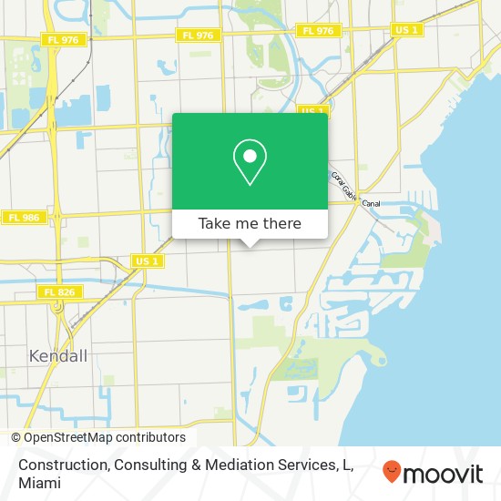 Construction, Consulting & Mediation Services, L map
